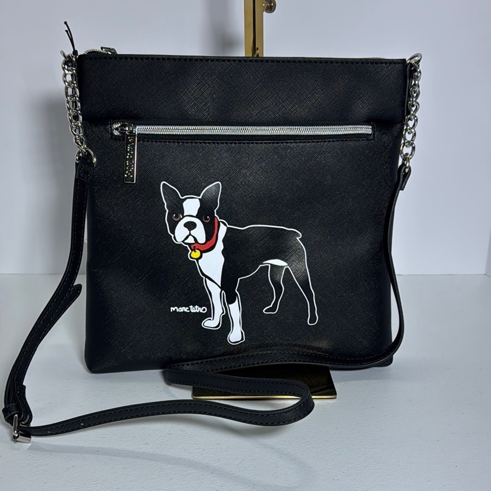 Black BOSTON Crossbody Bag